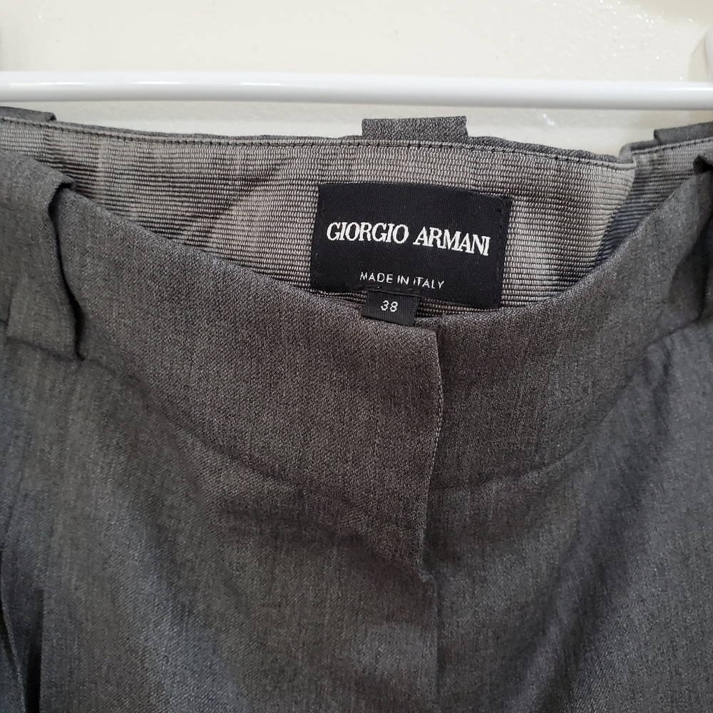 Armani wool trousers